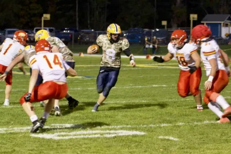 Knights hope to end football season on a win